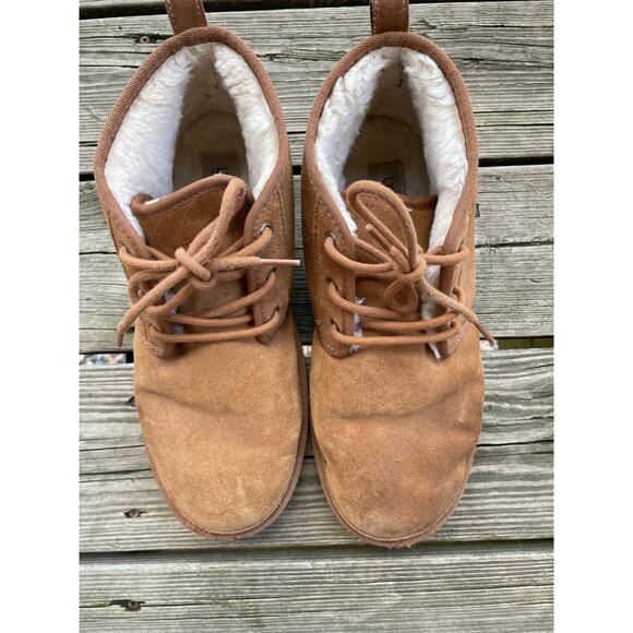 12.5 Mens Ugg Neumel Camel Good Used Condition no tag - Picture 1 of 16
